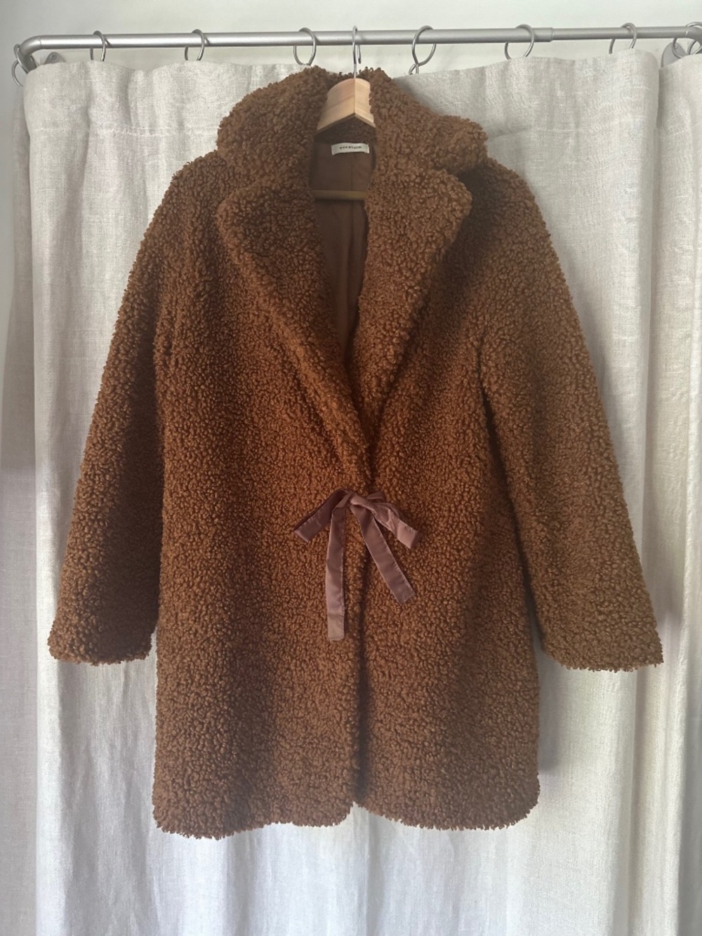 Max Studio Teddy Coat. - Picture 5 of 5